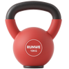 Langwei dumbbell men's home lifting dumbbell kettlebell women's sports fitness equipment indoor pure iron pair red 10kg advanced women/beginner men