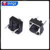 Side two/three-pin tact switch 6*6*5/7 4.5*4.5*5 micro button, middle 2-pin side insert copper pin, middle second-pin 6*6*7mm (20 pieces)