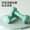 PROIRON Dumbbells Women's Home Children's Fitness Equipment Hexagonal Environmentally Friendly Pure Iron Small Dumbbells 2KG Pair