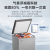 Haier produces a single-temperature freezer for home use that does not require frequent defrosting, a refrigerator, a freezer, a small refrigerator for rent, a 99-liter PCM steel plate liner, and holds about 140 kilograms leader