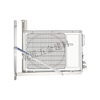 Pupan stainless steel special air-conditioning bracket 1P1.5P2 3-horse side-mounted horizontal-mounted air conditioner outdoor frame hoisting universal galvanized material 1-1.5 2.0 thick side-mounted bracket