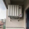 Suitable for household air conditioner outdoor unit bracket windshield change wind direction to prevent direct blowing and heat dissipation, wind deflector louver white fixed white 45*45 upgraded model 75 degrees galvanized plate paint