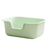 Wang Yejun extra large litter box extra large open anti-splash kitten toilet cat litter box cat supplies