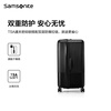 Samsonite Study Abroad Equipment Large Capacity Luggage Trolley Case Fashionable Aircraft Wheel Password Suitcase HK6 Black TRUNK 27-inch TRUNK