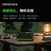 Edifier (EDIFIER) M285 Retro Portable Bluetooth Speaker Bluetooth 5.4 Portable Speaker Home Outdoor Speaker Long Battery Life Gold Label Certification Green Devil Black New Year Gift