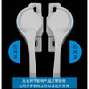 Masfor window lock plastic steel window sliding door accessories crescent lock aluminum alloy door and window lock buckle old sliding door lock (2 pcs/pack) left crescent + short hook