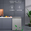 Haier produces a single-temperature freezer for home use that does not require frequent defrosting, a refrigerator, a freezer, a small refrigerator for rent, a 99-liter PCM steel plate liner, and holds about 140 kilograms leader