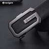 Navigare Italian small sailing belt men's automatic buckle belt cowhide inner buckle trouser belt birthday gift for boyfriend and husband