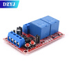 2-way button self-locking interlocking three-select one relay module high and low level trigger with switch light 5V12V24V 2-way 24V relay self-locking/interlocking/jogging optional