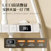 JOMOO New 2025 latest cream color all-copper shower head set with digital display constant temperature bathroom household piano supercharged shower head milk white upgraded PVD atmosphere light four-stop + constant temperature + digital display Master on-site installation No need to dismantle the old one Default concealed installation