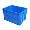 JINLI plastic turnover box 440*330*100 thickened logistics box industrial storage and sorting box plastic basket material box can be customized
