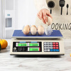 Baijie electronic pricing platform scale electronic scale commercial food scale vegetable and fruit electronic scale 30KG flat