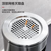 Hotel ashtray lobby stainless steel smoking room trash can vertical peel box integrated public office office round galaxy sanding 25*63