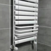 FANCYCHIC pure aluminum composite small basket bathroom radiator household water floor heating radiator wall-mounted bathroom 400 center distance 600 high 7+4