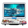 Xianke Mobile DVD Player Portable HD EVD TV Player 14# Blue HD Version Standard