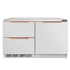 Meiling (MEILNG) air-cooled frost-free bottom heat dissipation embedded deep-cooling quick-freezing horizontal short refrigerator household large capacity variable frequency silent air-cooled fixed frequency heat dissipation on both sides--Shangling brand 1L