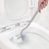 Noqishang Japanese toilet brush bathroom long handle to remove dead corners cleaning brush toilet brush household toilet brush one toilet brush (including hook)