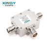 XINQY Xinqiyuan SMA/N/TNC resistor one-to-two power splitter 0-6G clock line power divider combiner low frequency short wave 0-6GHz, TNC female