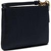 COACH Wallet Girls New Year Birthday Gift Card Bag Wrist Bag Storage Mobile Phone Clutch Long Luxury Bag Black Black One Size