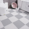 Hujia bathroom non-slip mat, bathroom mat splicing, cuttable bathroom floor mat, hollow shower mat, 4 pieces
