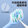 BRUSHING BEAR toothbrush soft-bristle wide-head gum protection triple hair transplant adult home decoration household men and women special 4 pack