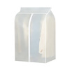 EEKIKS clothing dust cover transparent home dormitory wardrobe three-dimensional coat suit dust bag cover 60*50*90cm