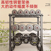 Kaniu household commercial storage rack fitness solid men's equipment placement rack adjustable bracket dumbbell bracket black
