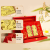 Sanyixin Pure Gold 999 Wedding Marriage Gold Bar Set Gold Dragon and Phoenix Gold Banknotes Friends Wedding Wedding Collection Memorial Gift Pure Gold 999 Dragon and Phoenix Gold Bars 2g (1g each) Dragon and Phoenix Gold Bars + Gift Box + Test Certificate