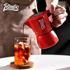 Bincoo double valve Moka pot household electric stove coffee pot small espresso hand grinding coffee machine set