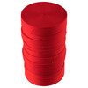 Herringbone belt cotton red ribbon clothing decorative edge strips packaging cloth strips cloth strips piping wide webbing accessories rose red spun red 12 mm 45 meters