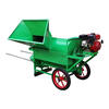 Wen Yijia rape thresher multifunctional agricultural rice sorghum soybean shelling household double drum small rice thresher 80 type rice thresher + hand-pulled gasoline engine + wheel