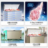 MeiLing Freezer 350L Electronic Controlled Cryogenic Quick Freezer Commercial Low Temperature Large Capacity Household Single Temperature Refrigerator Freezer 350L Single Temperature Freezer 1L