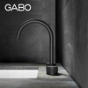 GABO home sink basin faucet kitchen island basin faucet double hole faucet 19SY015-HD matte black 19SY015-HD