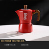 Bincoo double valve Moka pot household electric stove coffee pot small espresso hand grinding coffee machine set