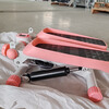 Mini stepper home sports slimming waist jogging multifunctional stepper climbing machine fitness equipment mini rose pink