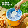 Kawashimaya Ice Bucket Ice Cube Champagne Beer Ice Wine Bucket Premium Mini Ice Bucket Household Ice Cube Storage Bucket Long-lasting Cold Insulation Ice Bucket Green + Ice Tray*2