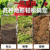 YAT plug-in rotary tiller, micro tiller, garden flower orchard, small household tillage, weeding and scarifier, plug-in wire 800 watts, 4 blades + 10 meters of wire