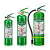 Water-based fire extinguisher 6l genuine green household shop vehicle vehicle anti-freeze 4 kg 3L 6 liters 3C certified fire extinguisher 3L water-based high temperature explosion-proof home/store/company national standard water-based