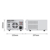 SIGLENT SPD3303X programmable linear DC regulated power supply, three channels 220W, three channels independently controllable
