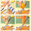 Jieyi 304 stainless steel cheese cheese grater cheese grater lemon zest grater grater grater cheese grater one pack/random color