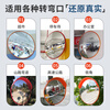 Huixiang traffic wide-angle mirror road turning mirror indoor garage corner mirror 80cm indoor model