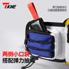 TKNE motorcycle waist bag riding waterproof motorcycle storage diagonal chest bag large capacity rider equipment white