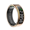 Vegeta 2025 new smart ring multi-function heart rate blood oxygen sleep health monitoring multi-sport mode recording step counting running smart ring rose gold heart rate blood oxygen/remote photography, etc. 10# inner diameter 20mm circumference 62.8mm
