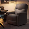 Qin Xiao single sofa chair home e-sports sofa Internet bar sofa chair space sofa cabin multi-functional first-class computer chair dark gray cat scratching skin-360 rotation-flash sale model