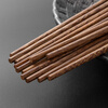 Thousand-year-old love wood chicken wing wood household Chinese chopsticks no paint no wax anti-mildew anti-slip hotel tableware 10 pairs kz0004