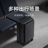 Mijia Xiaomi Luggage 20-Inch Trolley Case Carry-on Case Business Travel Suitcase Front-Opening Password Box Mijia Front-Opening Cabin Case Graphite Gray