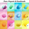 LUSH's preferred explosive bath salt balls 64g bath salt bubble bombs 12 colors bath bombs bubble balls 24 fixed 12 flavors 2 each 64g/each