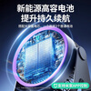 YOUMAKER supports Mijia App smart wind control desktop small fan air circulation fan dormitory student countertop office USB cooling fan household turbine mini electric fan rechargeable version gray long battery life five-speed circulating air 丨 can be hung and can be charged and plugged in