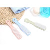 Household plastic small brush shoe cleaning brush stiff bristle shoe cleaning brush laundry brush washing board brush shoes 3 pack small shoe brush random color