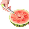 Rice harvesting fruit fork, stainless steel watermelon fruit cutter, ice cream ball scoop, multifunctional fruit scoop, carved ball scoop, carved knife